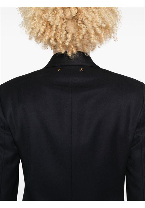 Dark blue double-breasted blazer Golden Goose - women GOLDEN GOOSE | GWP00829P00061950486